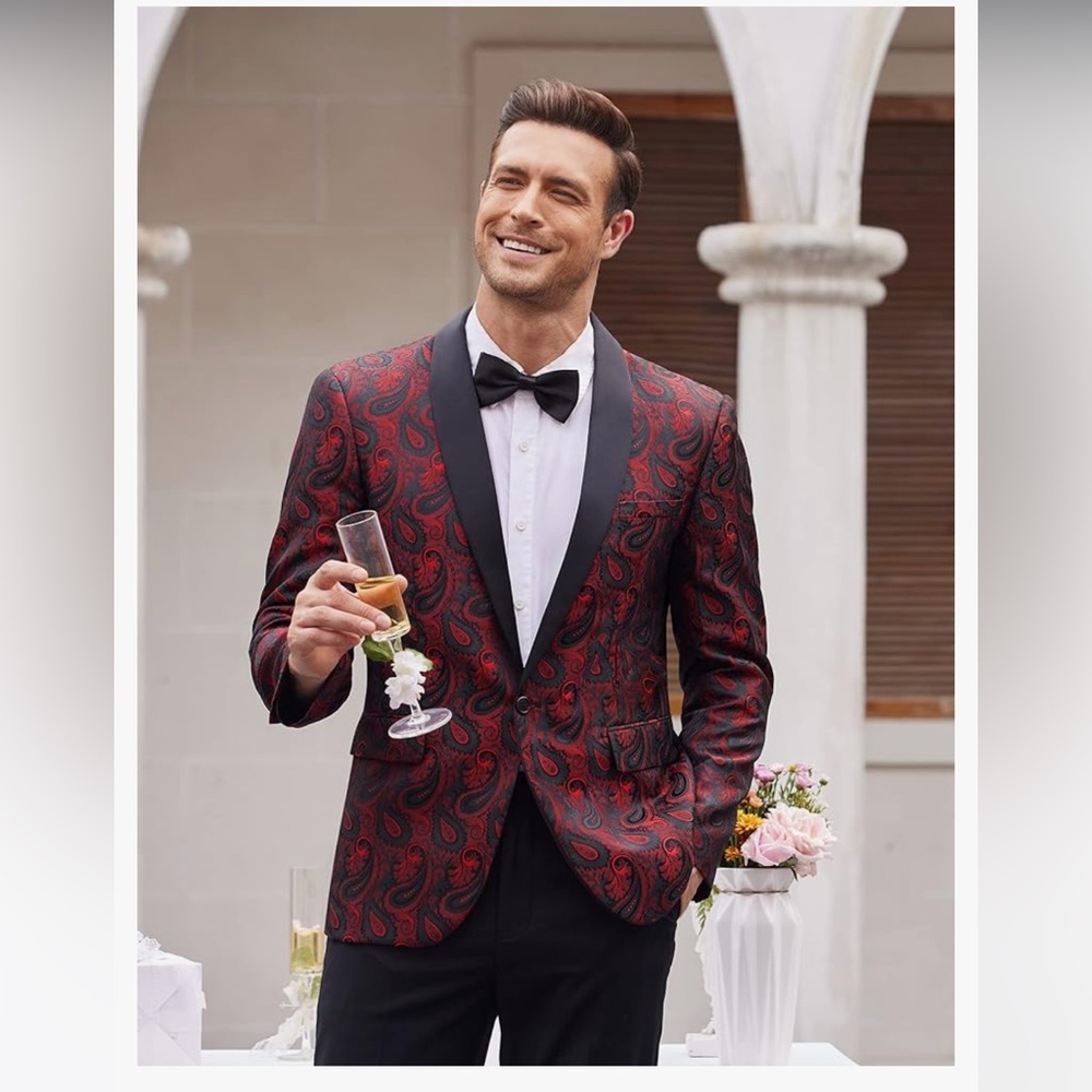 Goodfady Men’s Tuxedo Jacket